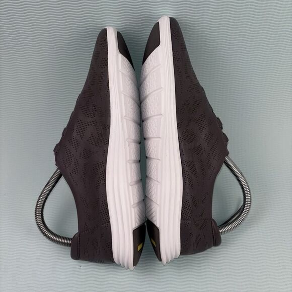 Cole Haan Oxfords Women's Size 8.5B Grey Grand.OS Laser Cut Lace Up W05484 - Picture 6 of 9